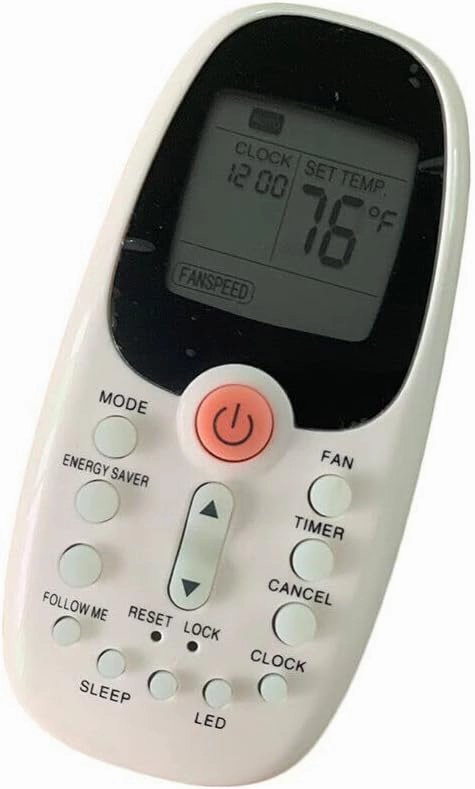 Replacement Remote Control for Audio/TV/Projector for Arctic King WWK12CR61N WWK08CR61N WWK06CR61N Air Conditioner