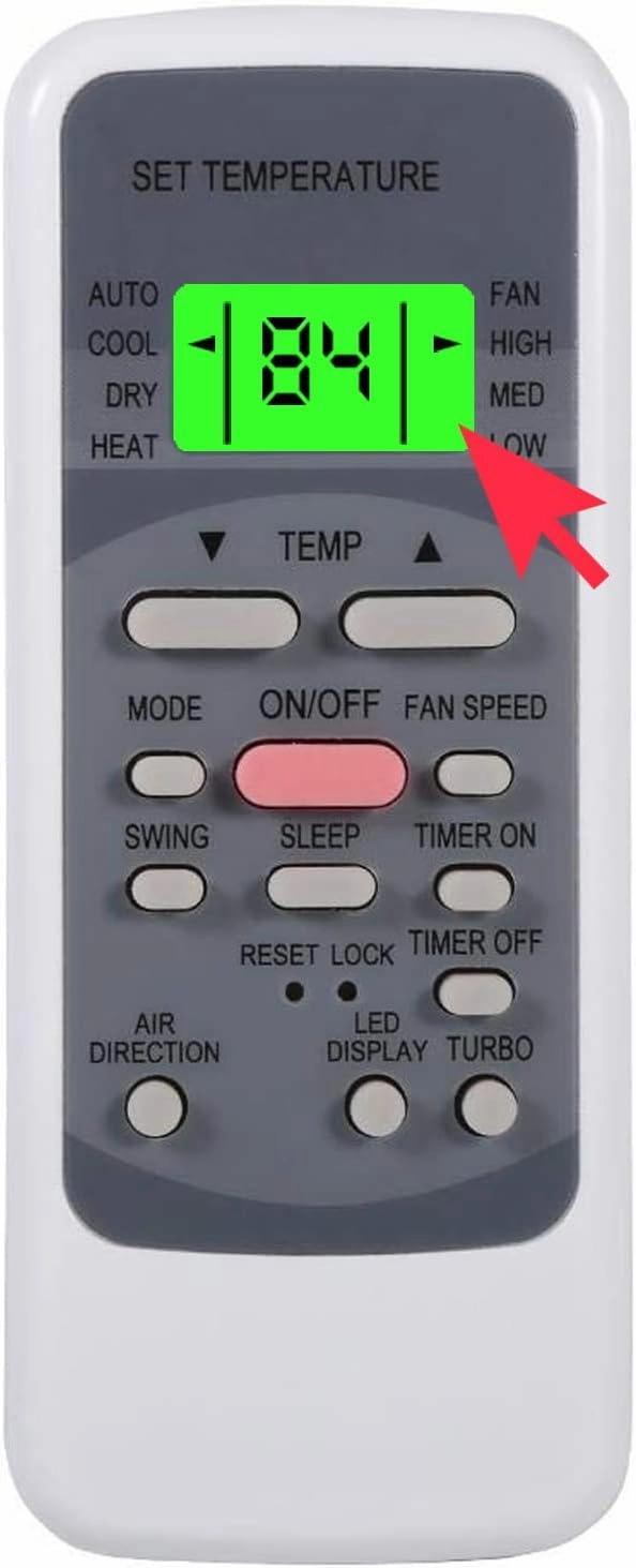 Replacement Remote Control for Garrison AC Air Conditioner Remote Control 2477805 2477806 2477807 2477808 2477809 2477810 2477811 2477812 2477813 2498540 2498541 2498542 2498543 2498544 2498545