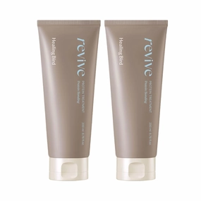 Revive Protein Treatment 1 1 Set (2 x 200ml) | Deep Repair Hair Mask & Keratin Treatment for Dry, Damaged Hair | Moisturizing & Strengthening Conditioner for Split Ends & Frizz