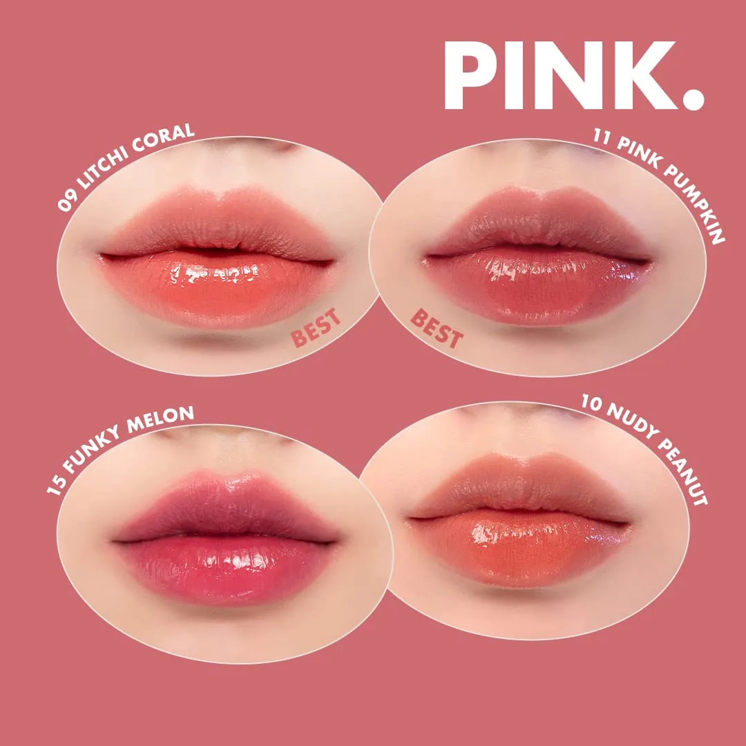 ROMAND Juicy Lasting Tint F/W Colors 4 Shades (11#PINK PUMPKIN)
