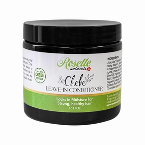 Roselle Naturals Chebe Leave In Conditioner Organic 16 Oz Chebe Powder for Hair Growth, African Chebe & Rosemary Oil, Chebe Hair Leave In Conditioner