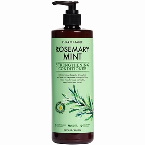 Rosemary & Mint Conditioner for Men and Women, Invigorates the Scalp, Moisturizes Dry and Damaged Hair, 480ml