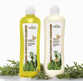 Rosemary Mint Shampoo & Conditioner Set: Stronger, Thicker and Longer Hair for Men & Women - Rosemary Strengthening Shampoo and Treatment Set for Hair Growth, Thinning Hair and Hair Loss
