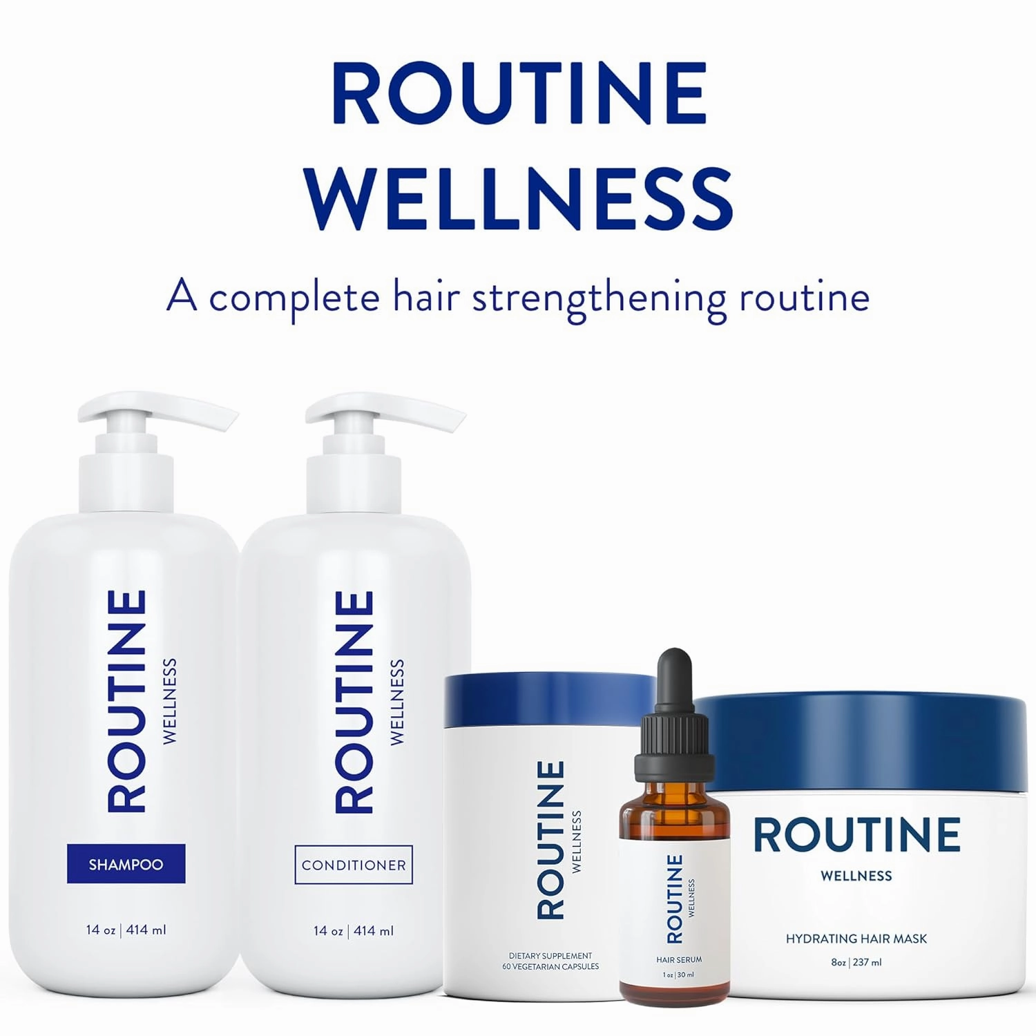 Routine Wellness Anti-Thinning Deep Conditioner for Thinning Hair - DHT Blocker for Hair Loss in Men & Women - Promotes Healthy Hair -Lavender & Lily 14oz
