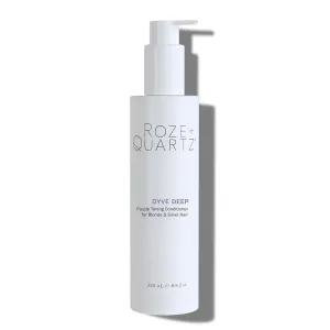 Roze   Quartz® Dyve Deep Conditioner • Purple Toning Conditioner for Blonde, Silver/Gray   Highlighted Hair (8.5oz)