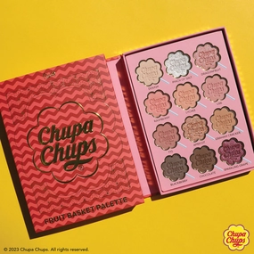 Rude Cosmetics - Chupa Chups 12 Color Palette - Fruit Basket