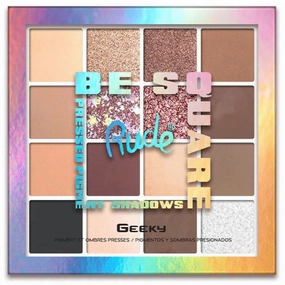 Rude Cosmetics Be Square Pressed Pigments & Shadows - Geeky