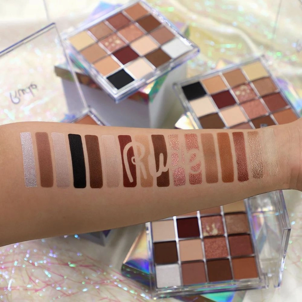 Rude Cosmetics Be Square Pressed Pigments & Shadows - Geeky