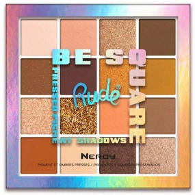 Rude Cosmetics Be Square Pressed Pigments & Shadows - Nerdy