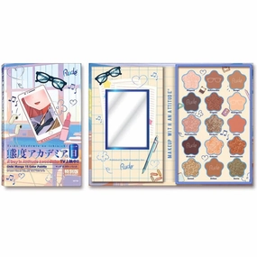 Rude Cosmetics Chibi Manga Collection 15 Color Palette - A Day in Attitude Academia