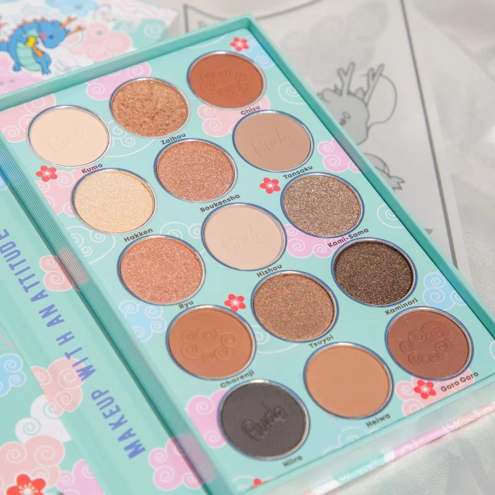 Rude Cosmetics Chibi Manga Collection 15 Color Palette - Rudeko's Adventure Stories