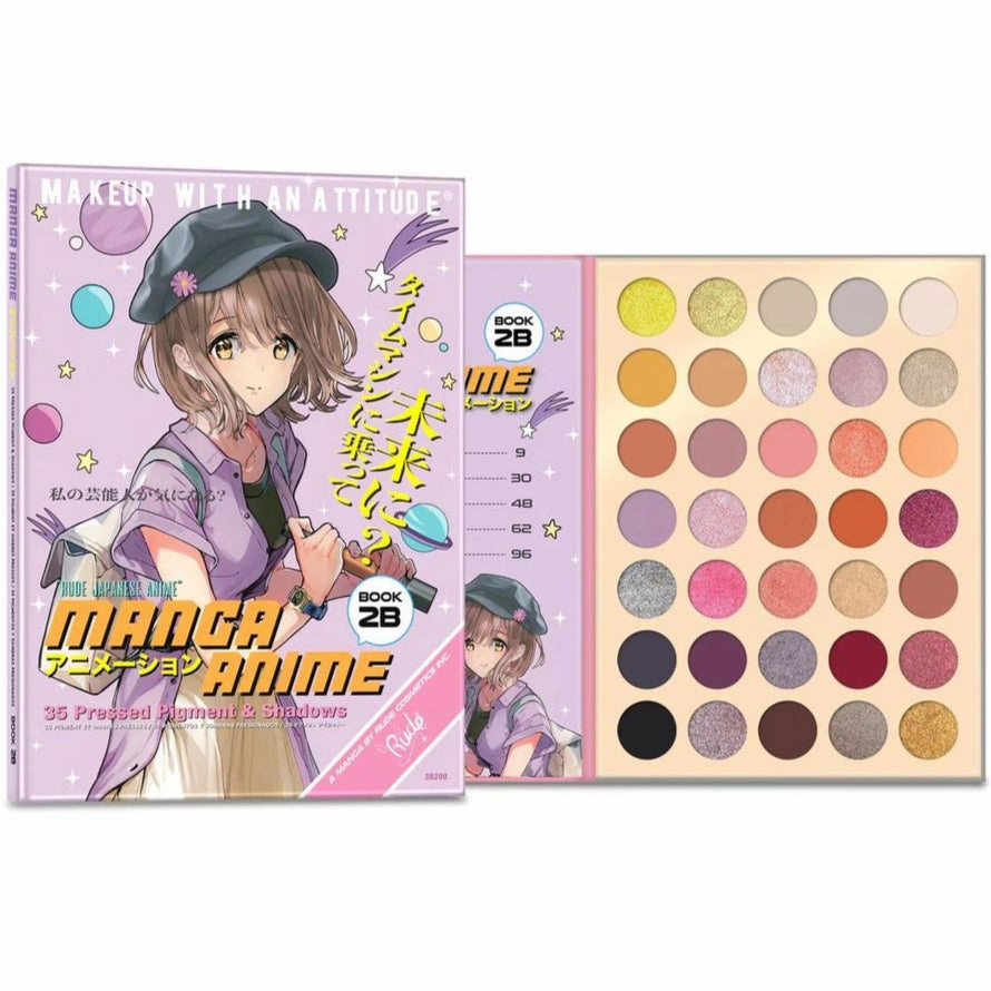 Rude Cosmetics Manga Anime 35 Pressed Pigment & Shadows Book 2B