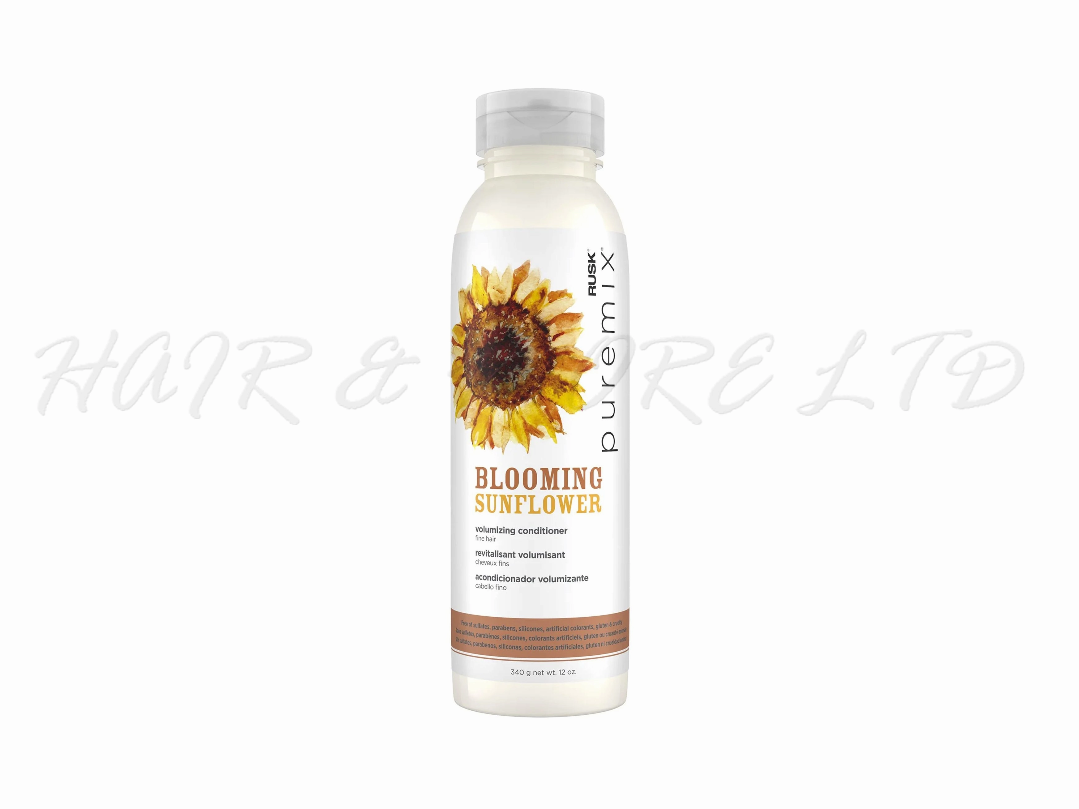 Rusk Puremix Blooming Sunflower Volumizing Conditioner 355ml