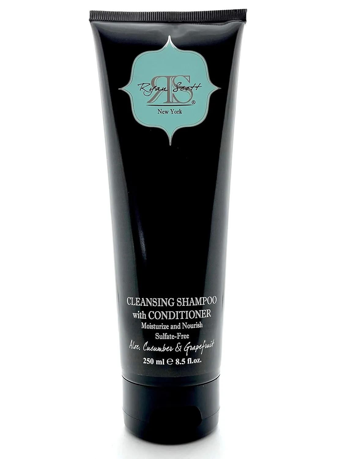 Ryan Scott Sulfate-Free Cleansing Shampoo with Conditioner. Aloe, Cucumber, & Grapefruit Fragrance, 8.5 fl. oz.