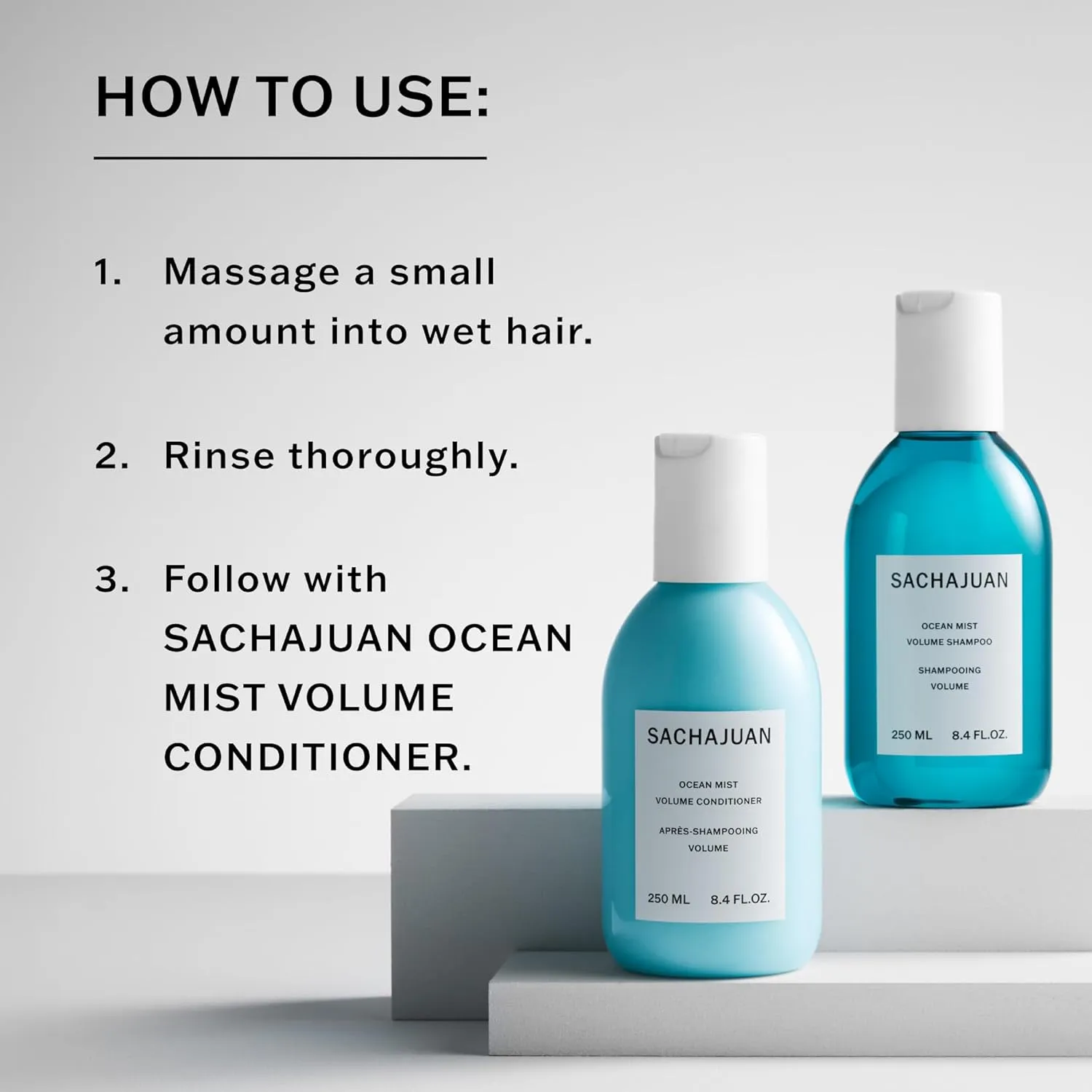 SACHAJUAN Ocean Mist Volume Shampoo 250 ml / 8.4 oz