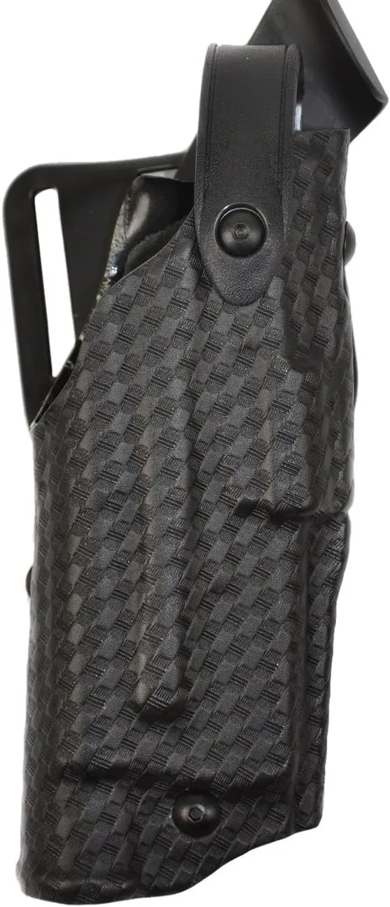 Safariland, 6360, ALS/SLS, Level 3 Retention Duty Holster Fits , Basketweave Black, Glock 17, 22, 31, with light