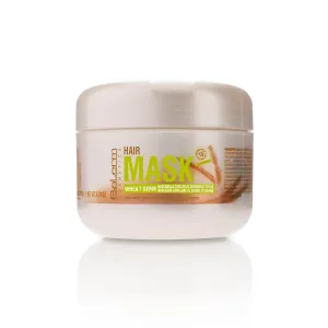 SALERM - Nourishing Hair Mask - 6.74 Oz - with Wheat Germ - for Dry and Damaged Hair - Deep Hair Hydration - Shine and Brightness - Hair Strengthening
