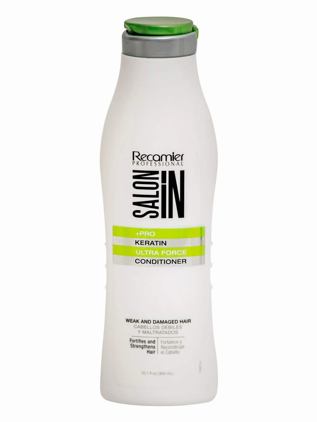 Salon In Recamier Salon In Keratin Ultra Force Conditioner for Damaged & Weak Hair | Deep Repair & Strengthening Formula | 10.1 fl oz