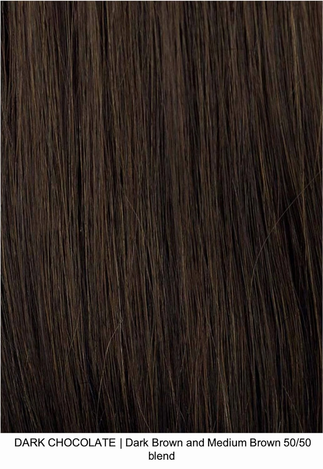 SAMANTHA Double Mono Synthetic Wig by Amore, 5PC Bundle: Wig, 4oz Mara Ray Enriched Shampoo, Conditioner, Wide Tooth Comb, and 19 Page Belle of Hope Guide (Dark Chocolate)