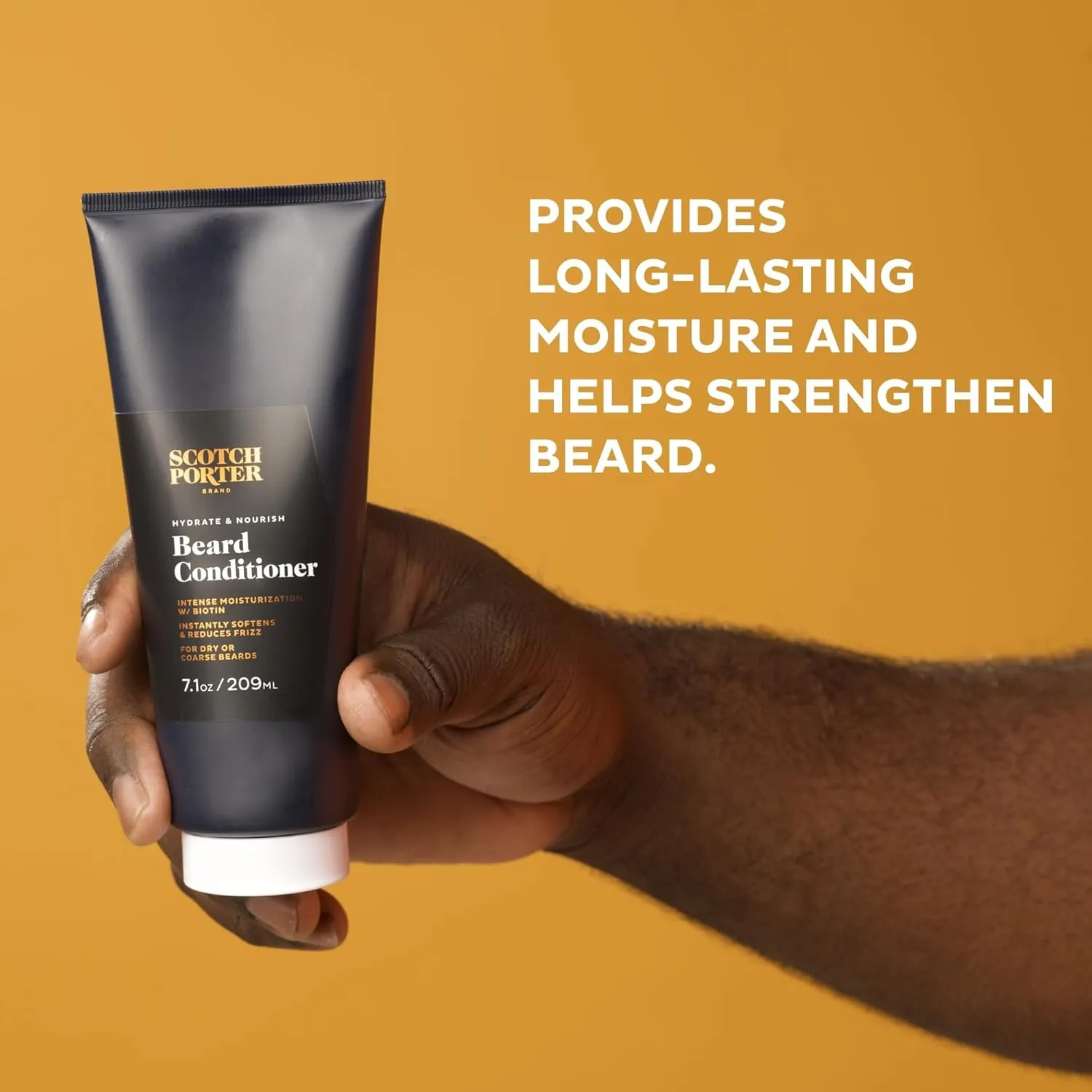 Scotch Porter Curls & Waves Leave-In Hair Conditioner Twin Pack – Moisture Rich Daily Lightweight Hair Moisturizer that Intensely Hydrates, Smooths & Defines Curls & Waves – 2 * 7.1oz