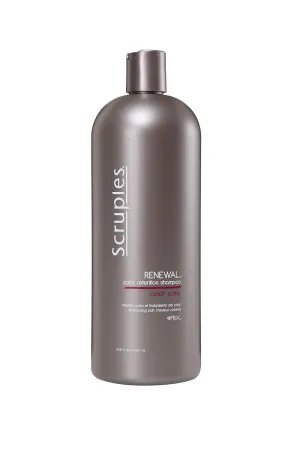 Scruples Color Renewal Gentle Shampoo - Maintain Hair Health Without Stripping Color - Established, Trusted Formulas for Ultimate Hair Shine (33.8 oz)