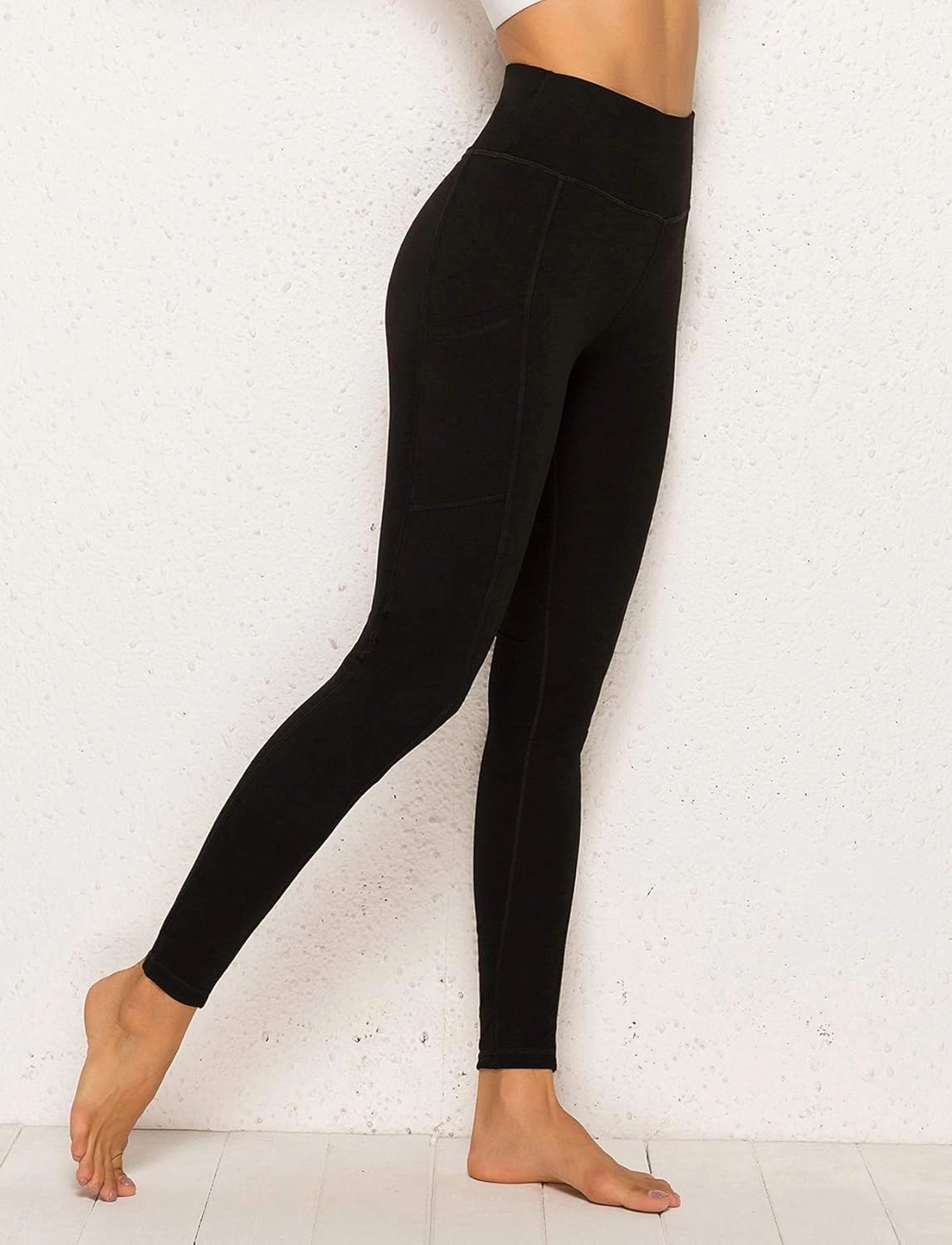 SEASUM Women Scrunch Butt Leggings High Waisted Ruched Yoga Pants Workout Butt Lifting