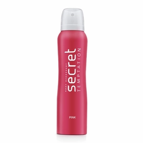 Secrets Temptation Pink Long Lasting Floral Fragrance Deodorant for Women - 150ml