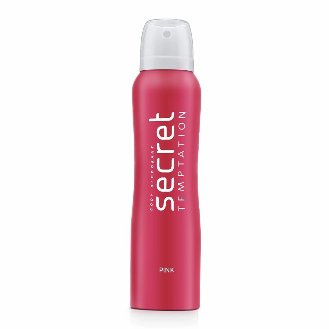 Secrets Temptation Pink Long Lasting Floral Fragrance Deodorant for Women - 150ml