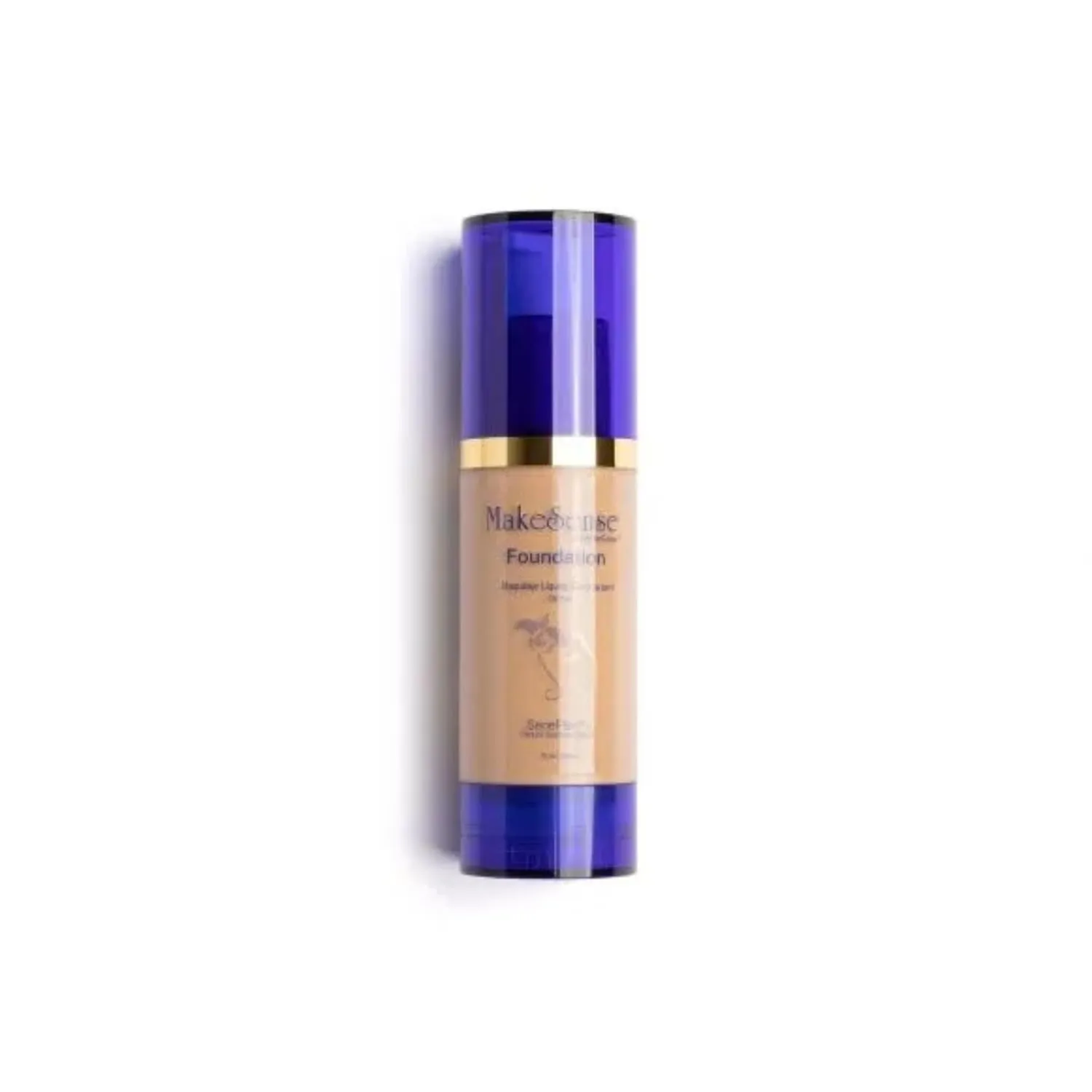 SeneGence MakeSense Original Foundation, Suede, 1 Fl Oz, Long-Lasting Oil-Free Formula with Skin-Nourishing Ingredients, Water-Resistant