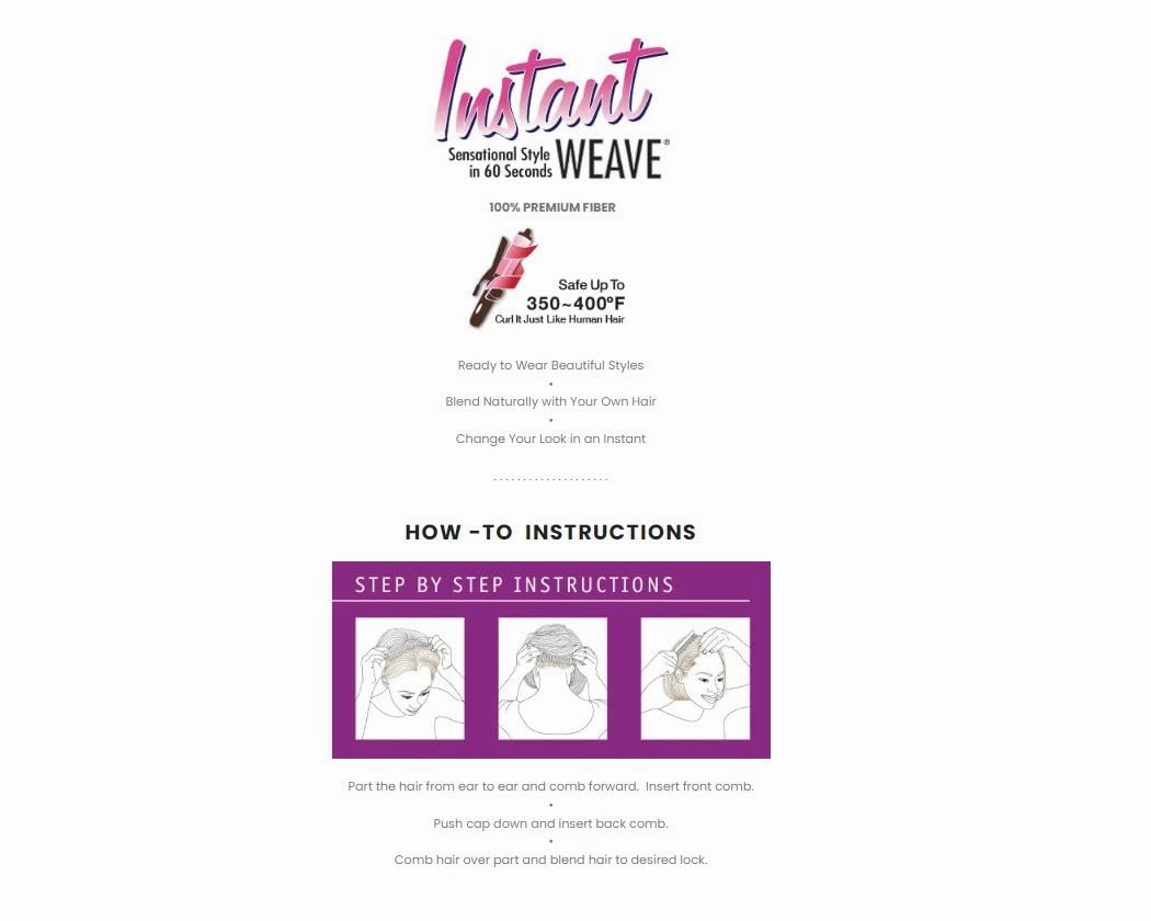 Sensationnel Instant Weave Synthetic Halfwig - Tuscany-2