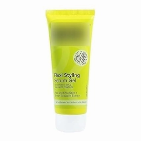 Serum Gel - Medium Hold & 94% Users Reported Frizz Reduction | Non-Crunchy, Non-Sticky | For Frizzy, Dry, Wavy, Curly Hair | Sulphate, Paraben & Silicone Free | 120 m