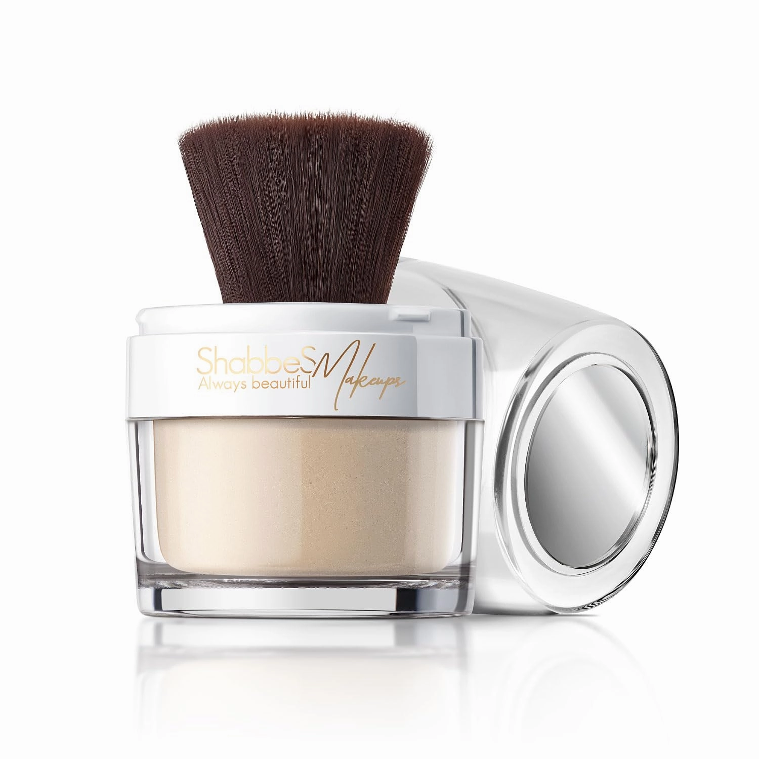 Shabbes Makeup Mineral Powder Makeup for Shabbos MINERAL FOUNDATION Kosher for Shabbos Premium Quality Eco Friendly Chemical Free Cruelty Free Perfume Free 100% Natural (SMOKE BEIGE 012, 8 GM)
