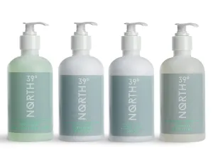Shampoo, Conditioner, Body Wash, Lotion - Eucalyptus & Lavender Scent - Courtyard by Marriott & Residence Inn Hotels - 8.5oz Hair & Body Care Set
