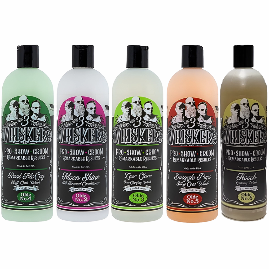 Shampoo and Conditioner Bundle 16oz by 3 Whiskers