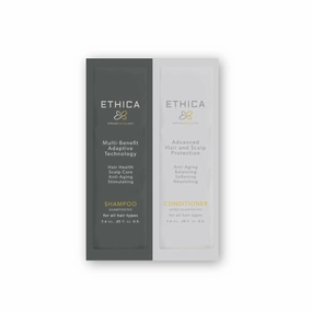 Shampoo and Conditioner. Clarifying & Deep Conditioning. Promotes Strong, Healthy Hair, Scalp, and Hair Growth (Travel Size)