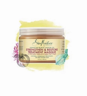 Shea Moisture  Jamaican Black Castor Oil Strengthen & Restore Treatment Masque 12oz