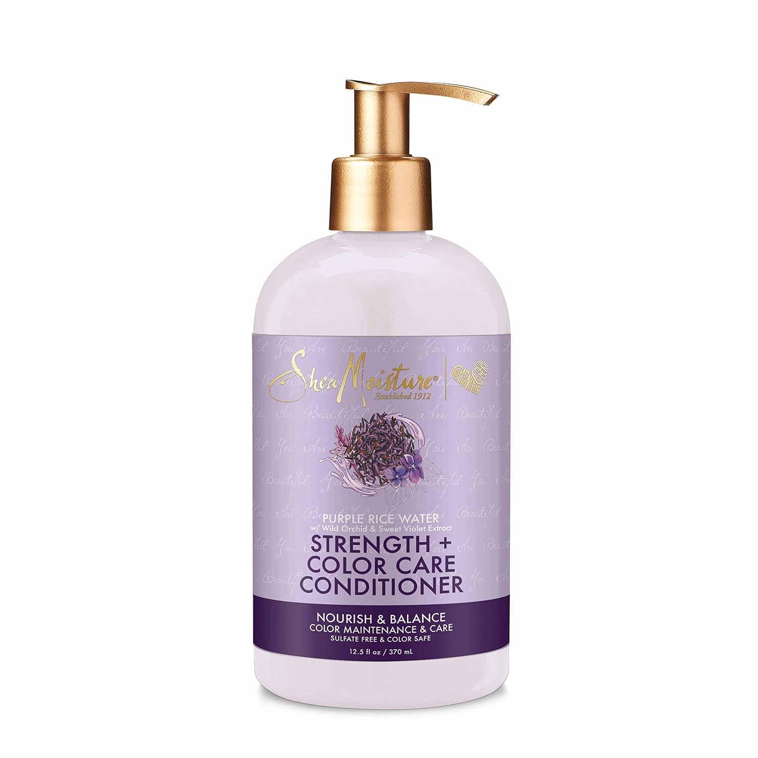 SheaMoisture Strength   Color Care Conditioner Purple Rice Water 13 oz
