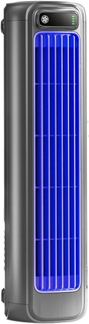 Sherum Cooling Ace Portable Air Conditioner, 2025 Energy Efficient Air Conditioner Cooling Fan Quiet, 3 Speeds & Led Touch Screen, Rechargeable, 24h Long-Lasting Battery Life (Gray)
