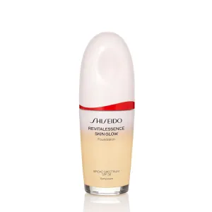 Shiseido RevitalEssence Skin Glow Foundation SPF 30, 120 Ivory - Buildable, Medium Coverage - 24-HR Hydration & 12-HR Wear - Transfer, Crease & Fade Resistant - Non-Comedogenic - All Skin Types