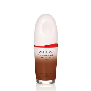 Shiseido RevitalEssence Skin Glow Foundation SPF 30 - Buildable, Medium Coverage - 24-HR Hydration & 12-HR Wear - Transfer, Crease & Fade Resistant - Non-Comedogenic - All Skin Types