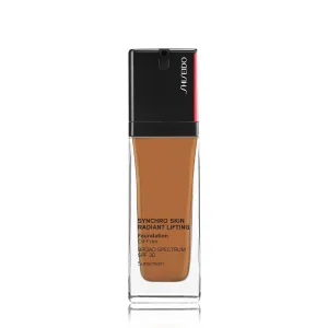 Shiseido Synchro Skin Radiant Lifting Foundation SPF 30 - Medium-to-Full, Buildable Coverage - 24-HR Hydration - Transfer, Crease & Smudge Resistant - Non-Comedogenic