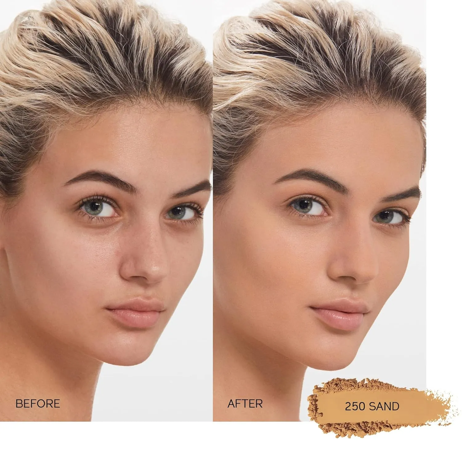 Shiseido Synchro Skin Self-Refreshing Custom Finish Powder Foundation - 24-Hour Sheer-to-Medium Buildable Coverage with Shine Control - Smudge Proof & Non-Comedogenic