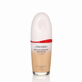 Shiseido RevitalEssence Skin Glow Foundation SPF 30 - Buildable, Medium Coverage - 24-HR Hydration & 12-HR Wear - Transfer, Crease & Fade Resistant - Non-Comedogenic - All Skin Types
