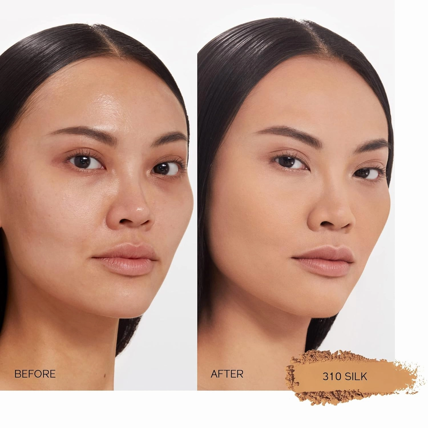 Shiseido Synchro Skin Self-Refreshing Custom Finish Powder Foundation - 24-Hour Sheer-to-Medium Buildable Coverage with Shine Control - Smudge Proof & Non-Comedogenic