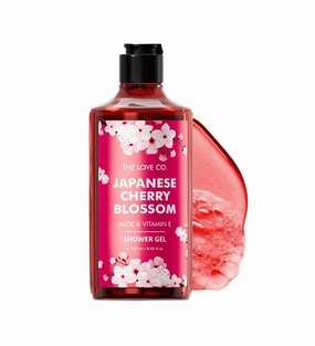 Shower Gel, Aloe & Vitamin E, 8.45 fl oz, Pink