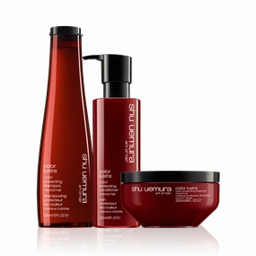 Shu Uemura Color Lustre Color Protecting Shampoo, Conditioner & Masque - New Formula
