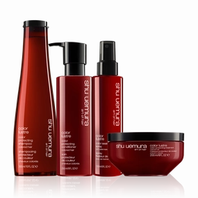 Shu Uemura Color Lustre Color Protecting Shampoo, Conditioner, Masque & Serum - New Formula