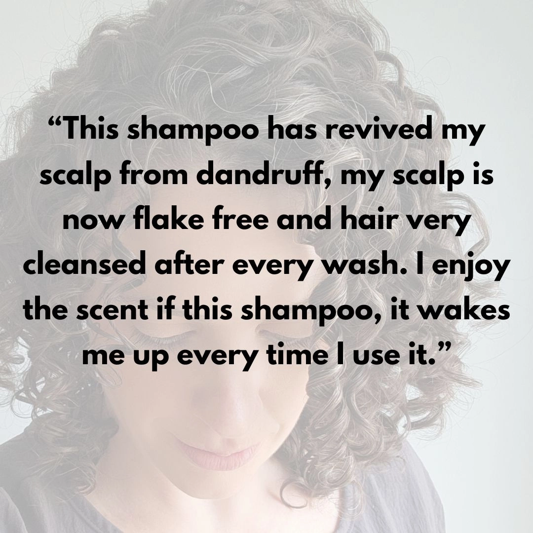 Silver Aura Shampoo | Flaky, Itchy Scalps, All Curl Types | Gently Clarifying, Soothing, Scalp Balancing