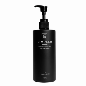 Simpler Hair Color Shampoo For Men (Orange Clove Scented) - Dye & Sulfate Free Shampoo for Longer-Lasting Color - Shampoos for Dyed Hair & Beard - Color Safe Shampoos w/Nourishing Ingredients