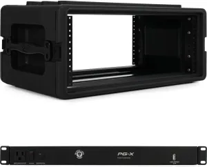 SKB 1SKB-R4S Roto-Molded Shallow 4U Rack Case and Power Conditioner